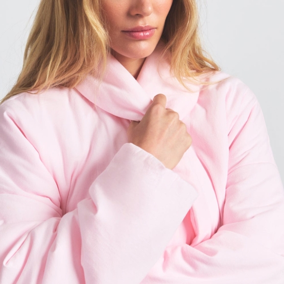 SKIMS Other - SKIMS Cotton Duvet Robe in Cherry Blossom 🌸 Size L/XL